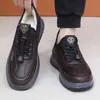 Zapatos de Invierno para Hombre con Forro de Felpa, Zapatos de Tela Cálidos del Viejo Pekín, Impermeables, Antideslizantes, Suela Suave, Zapatos Casuales para Personas de Mediana Edad y Mayores, Zapatos Deportivos para Personas Mayores
