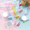 Série de Bonecas Abelhinha Desenho Animado Espelho de Maquiagem Estilo Ins Bolsa Fofa para Estudante Pingente Espelho Portátil de Mão