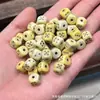 Venta de Liquidación de Cuentas Antiguas Estilo Tibetano con Incrustaciones de Hueso de Camello y Hueso de Vaca, Cuentas Sueltas para Manualidades DIY, Cuentas de Oración Budista y Accesorios de Joyería
