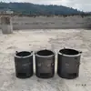 Estufa de leña para exteriores Barbacoa de carbón Calefacción Cocina Exterior Hogar Picnic Multifuncional Ahorro de energía Sin humo Leña