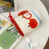 Estojo de Lápis Caneca de Água Desenho Animado Criativo, Alto Valor Estético, Bolsa de Papelaria Estilo Ins, Design de Nicho, Caixa de Material Escolar para Estudantes, Estojo de Lápis