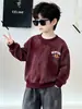 Sudadera Casual de Primavera y Otoño para Niños Estilo Coreano Suéter Elegante para Niños Chaqueta Moderna Genial para Niños Pequeños Comercio Exterior Transfronterizo