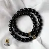 Hecho a Medida desde la Fábrica de Origen, Cuentas de Jade y Raíz de Bodhi con Temática del Zodiaco de Doble Círculo para Hombres y Mujeres