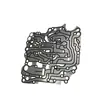 Adecuado para 0DW cuerpo de válvula original placa divisoria caja de cambios placa divisoria del cuerpo de la válvula tienda de calidad taiwanesa gerente recomienda accesorios caja de cambios