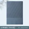 Conjunto de caixa de presente de notebook transfronteiriço com logotipo personalizado, caderno de sarja em couro macio para escritório, caderno de presente