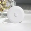 Régua Pequena Criativa Mini Plástico Medição Roupas Três-circunferências Régua Macia Fita Métrica Retrátil Automática 2 m Fita Métrica de Corte Costura
