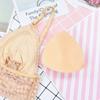 Sutiã feminino estilo francês triângulo sem anel de aço sutiã de renda fino respirável sexy envoltório colete estilo tubo