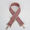 Alça de bolsa jacquard tecida versátil transfronteiriça 5cm espessada alargada alça de ombro transversal alça de ombro única ajustável