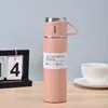 Juego de Tazas para Preparar Té Portátil Oficina Regalo de Negocios Acero Inoxidable 304 Termo Taza Impresión de Logo para Hombres Grabado