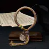 Pulsera Original Tejida a Mano con Nudo Vajra Thangka Ocho Deidades Guardianas Pulsera de Tara Verde Sala de Transmisión en Vivo