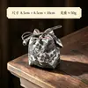 Bolsa de viaje estilo medieval para olla, bolsa para taza con estampado de nubes, bolsa de almacenamiento retro estilo chino hecha a mano con brocado anticaída, accesorios para ceremonia del té