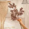 Flores de Piña Artificiales, Flores Falsas, Plantas Verdes al por Mayor, Manualidades para Decoración de Bodas, Pared de Flores de Rosa Estilo Ins