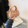 Bolsa de mão da moda mini bolsa de travesseiro feminina 2025 novo estilo retrô bolsa de ombro casual estilo ocidental bolsa texturística feminina