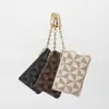 Nueva Moda Billetera Pequeña para Monedas Bolso para Monedas con Cremallera Mini Bolso con Cadena Bolso para Tarjetas
