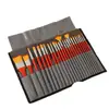 Set de Pinceles de Nylon Biyoumi para Pintura al Óleo y Pintura Acrílica, Pinceles Especiales para Estudiantes de Arte, Pinceles de Acuarela para Principiantes