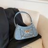 Diseño Sentido Bolso Pequeño para Multitud Bolso de Hombro Cruzado Nuevo de Verano 2024 para Mujer Dulce Mariposa Trabajo Bolso Pequeño