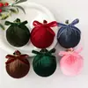 2026 Novo Enfeite de Bola de Tecido de Veludo de Natal 8CM Decoração de Árvore de Natal DIY Laço Bola Única Decoração Pendente Em Estoque