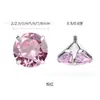 Acessórios para Piercing Binkes Liga de Titânio F136 Zircônia 5A Rosca Externa Cabeça Studs para Orelha, Studs para Lábio, Studs para Umbigo Brocas de Reposição