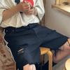 VINTAGE GRAC shorts jeans de alta rua listrados marca de moda americana retro danificados lavados desbotados shorts shorts