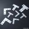 Accesorios para Perfiles de Aluminio al por Mayor 2020 3030 4040 Tipo L Tipo T Conexión Recta Placa de Hierro Placa de Conexión de Refuerzo de Ángulo Recto