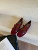 Zhr Zapatos de Entrenamiento Moral de Suela Plana Coreanos para Mujer 2025 Estilo Nuevo Slip-On Suela Suave Zapatos Planos de Boca Baja Ins Simples para el Trabajo de Oficina para Mujer