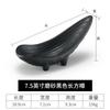 Prato de lanche preto fosco estilo japonês melamina imitação de porcelana bar ktv churrasco plástico prato de prato frio louça comercial