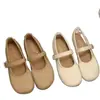 Zapatos de Mujer Mary Jane de Cuero Suave Estilo Nuevo de Verano con Tacón Grueso y Boca Baja, Mocasines Suaves y Versátiles de Suela Blanda para Todas las Estaciones 2026