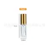 Botella de Perfume de 10 ml Cuadrada Boca de Rosca Sub-Botella de Perfume de 5 ml Botella de Muestra de Perfume de Vidrio Botella con Atomizador Cosmético