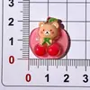 Resina Translúcida Fruta Animal Pegamento de Crema DIY Clip para el Cabello Hecho a Mano Charms para Crocs Funda de Teléfono Accesorios de Resina Materiales
