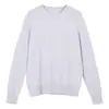 Suéter cálido de lana de cachemira suave y acogedor con cuello redondo para mujer, adecuado para otoño e invierno, cómodo de llevar sin picazón, disponible en varios colores, capa interior de cachemira de manga larga