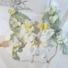 Flor de Seda Flor de Flor de Pelo Mariposa Grande Presión Trasera Super Hada Polilla Borla Todo-partido Antiguo Hanfu Accesorios para el Cabello