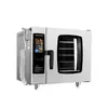 Máquina combinada de vapor y horno para restaurantes y comedores transfronterizos, horno de convección de aire caliente multifuncional comercial, vaporera y horno universal
