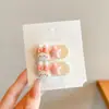 Pinzas para el Pelo de Colores para Bebés Niñas, Pinzas para el Cabello Infantiles para Recoger Flecos y Cabello Suelto, Pinzas Pequeñas para el Cabello de Gota de Agua para Niñas, Pinzas Laterales para el Cabello