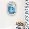 Europa e Estados Unidos exportam comércio exterior criativo 3D novo mundo oceânico máquina janela janela sala de estar quarto adesivos de parede pintura decorativa