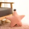 Cojín Decorativo Estilo Nórdico Estrella y Luna, Cojín para Sofá Corona, Decoración para Ventana Bahía, Decoración para el Hogar de Material Peluche con Forma de Corazón