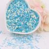 Estrellas huecas sirena flor de cerezo maquillaje de escenario infantil brillo lentejuelas diy material pegamento funda de teléfono móvil lentejuelas 10g