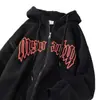 Sudadera Gruesa de Terciopelo Estilo Retro Americano Otoño e Invierno para Hombre, Chaqueta Casual Versátil para Hombre, Sudadera Holgada Adelgazante para Hombre