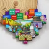 2026 Nuevo Modelo Imanes para Refrigerador de Monumentos de Ciudades Chinas Yunnan Shenyang Hong Kong Guangzhou Souvenirs Turísticos Culturales y Creativos