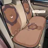 Cojín para Asiento de Coche de Terciopelo de Gama Alta Decoración Interior de Coche Cojín de Asiento Otoño e Invierno Dibujos Animados Lindo Cojín para Asiento del Conductor
