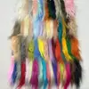 Tecido de cabelo para boneca de algodão, rolo de cabelo de 80 mm de comprimento, tufos de cabelo felpudo, cabelo de pluma, estilo marinho, cabelo frito, tecido de cabelo
