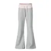 Pantalones Casuales Rectos Estilo Americano Chica Picante Calidad A 2026, Pantalones Acampanados Juveniles de Moda, Suministro Directo al Por Mayor 52