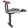 Brazos de apoyo inferiores delanteros para bicicleta eléctrica, plegables, impermeables, asiento de esponja engrosada, asiento ajustable para niños y bebés