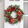 Decorações de Natal Transfronteiriças Conjunto de Guirlanda de Natal de 50cm Decoração de Natal DIY Guirlanda de Videira Enfeites de Natal para Pendurar