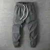 Pantalones de Trabajo de Color Sólido para Hombre de Primavera y Otoño, Nuevos, Rectos, Holgados, Cómodos, Adelgazantes, Deportivos, Casuales, Venta al por Mayor, para Niños