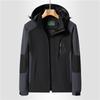 Comércio exterior Transfronteiriço Moda Marca Masculina Roupas Rústicas Masculinas Finas Cor-combinando À Prova de Vento À Prova D'Água Viagem Esportes Ao Ar Livre Casaco Jaqueta