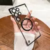 Adecuado para funda de teléfono Samsung S24 ultrafina sin bordes, Nuevo S24 Ultra con sensación de metal desnudo, S24+ Eléctrico