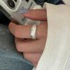 Anillo de Devanado de Líneas Multicapa Estilo Nicho de Alta Gama para Mujer Sensación Hip-hop Personalidad Anillo de Moda Anillo para Dedo de Comida Producto Nuevo