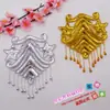 Accesorios de Ropa de Lanzamiento Reciente, Tocados para Actuaciones de Danza Escénica, Flores de Lentejuelas Hechas a Mano 190 # Flor de Lentejuelas