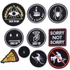 Pegatinas de Tela Personalizadas Yiduo Insignias de Letras al por Mayor Parches de Ropa con Logo Accesorios para Ropa Insignias para Gorras Muestras de Venta Directa
