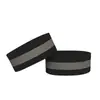 Pulsera Brazalete Reflectante para Deportes al Aire Libre Protección de Seguridad Pulsera Reflectante para Correr y Ciclismo Nocturno Pulsera Elástica Ajustable